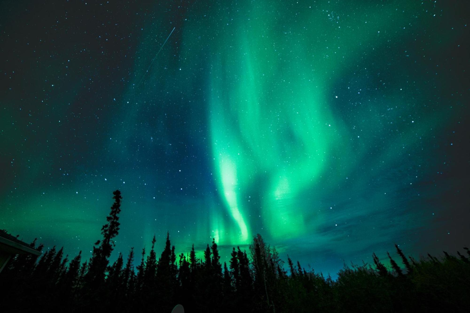 Ferienwohnung Aurora Viewing Deck And Peaceful Retreat Fairbanks Exterior foto
